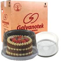 Embalagem Descartável Bolo/Mini Torta G 32MA Galvanotek Millenium 1kg c/100 conjuntos