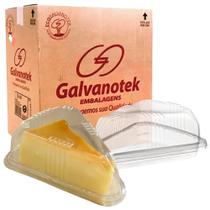 Embalagem Descartável Mini Fatia Torta G 635 Galvanotek c/400 Conjuntos
