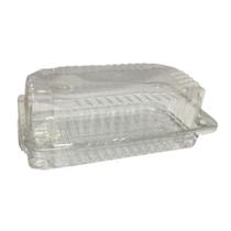 Embalagem Descartável Retângular Bolo Frutas S10 100 Uni