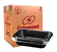 Embalagem Forneável 800ml com Tampa - Galvanotek G-240