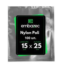 Embalagem Fundo Metalizada Laminada 15x25 100 Un