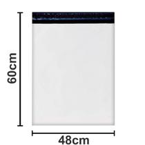 Embalagem GG Saco Plástico Envelope Segurança 48x60 100 Uni