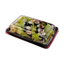 Embalagem GO 915 Descartavel Para Sushi Caixa C/ 100un Embalagem GO 915 Descartavel Para Sushi Caixa C/ 100un