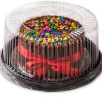 Embalagem H50 Linha Cofeitaria Tortas Pequena Preta. Cx. 50