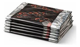 Embalagem Laminada para Espetinho 13,5x36cm com Aba Térmica 2000 Unidades BOPP Metalizado