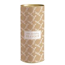 Embalagem Lata Para Presentes Rigida Fundo Fixo Tampa Removivel COM CARINHO PRA VOCE Tamanho M Embalagem Lata Para Presentes Rigida Fundo Fixo Tampa Removivel COM CARINHO PRA VOCE Tamanho M