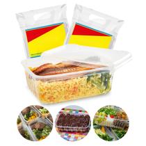 Embalagem Microondas E Freezer 500ml C/48un Marmita Embalagem Microondas E Freezer 500ml C/48un Marmita