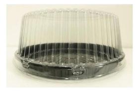Embalagem Mini Bolo 15cm Bp-35a 50 Unidades Tampa Alta
