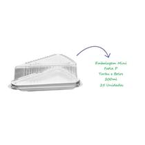 Embalagem Mini Fatia 200ml Para Tortas e Bolos Starpack Pacote 10 ou 25 Unidades Embalagem Mini Fatia 200ml Para Tortas e Bolos Starpack Pacote 10 ou 25 Unidades
