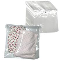 Embalagem Multiuso PVC Cristal com Botão 22x22cm Kit 30unds Embalagem Multiuso PVC Cristal com Botão 22x22cm Kit 30unds