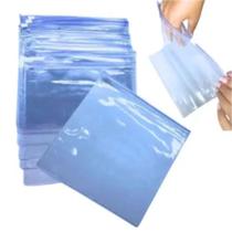 Embalagem Multiuso PVC Cristal com Zíper 15x15cm Kit 30unds