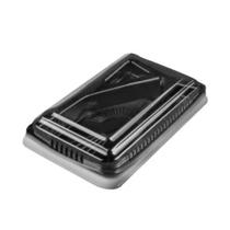 Embalagem oriental preta go-908 p/ comida japonesa temaki sushi delivery c/ 100 un. (galvanotek)