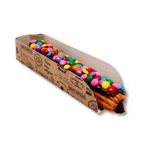 Embalagem p/ mini churros, bomba chocolate, Eclair (11 cm) - 100 unidades - Multicaixasnet