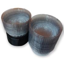 Embalagem Para 1,2Kg G37MA Preta Com Tampa Alta Galvanotek com 50 unidades Embalagem Para 1,2Kg G37MA Preta Com Tampa Alta Galvanotek com 50 unidades