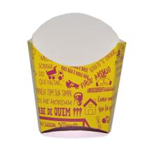 Embalagem para Batata Frita - Pacote com 100 unidades (Fun - Rosa e Amarelo) - Perpacks