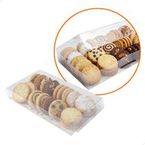 Embalagem para Biscoito Artesanal PX-21 (13x8x2 cm) Kit 25un Caixa de Acetato Biscoito Caseiro Embalagem para Biscoito Artesanal PX-21 (13x8x2 cm) Kit 25un Caixa de Acetato Biscoito Caseiro