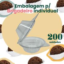 Embalagem Para Brigadeiro com 200 unidades Blister Gourmet Individual Embalagem Para Brigadeiro com 200 unidades Blister Gourmet Individual