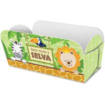 Embalagem para Cachorro Quente Bem Vindo à Selva - 8 Uni