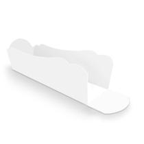 Embalagem Para Cachorro Quente Hotdog 19Cm - Branca 500Un