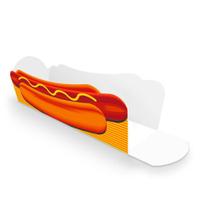 Embalagem Para Cachorro Quente Hotdog 19Cm - Vermelho 100U - Pdv Print