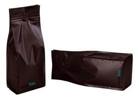 Embalagem Para Café 4 Soldas Marrom 11x32 - 200un Embalagem Para Café 4 Soldas Marrom 11x32 - 200un