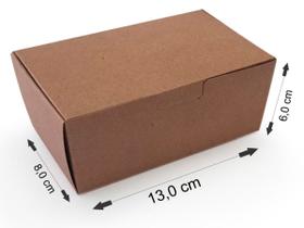 Embalagem Para Delivery - Ref01 - 13x08x06 - 50 Un