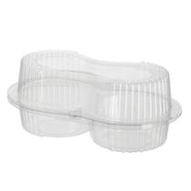 Embalagem para Dois Doces S29 com Tampa Articulada. Caixa com 100 Unidades