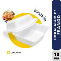 Embalagem Para Frango Isopor Copobras C/10