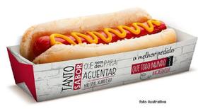 Embalagem Para Hot Dog com 100 Unidades