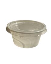 Embalagem para Molho com Tampa Branco 30ml F695 Fibraform com 350 unidades