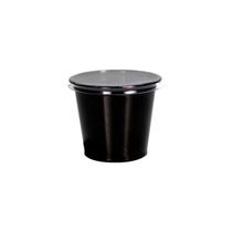 Embalagem para Molho com Tampa Preto 60ml G697 Galvanotek com 100 unidades
