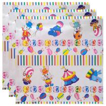 Embalagem para Ovo de Páscoa Circo Branco 69cm x 89cm - 3 Unidades