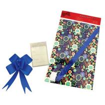 Embalagem para Presente (Saco + Laço+ Cartão DE/PARA) N12 - 60cm x 90cm - Pacote com 20 unidades - Sortido