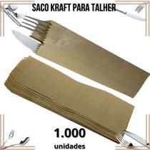 Embalagem Para Talher Kraft 1.000 Unidades