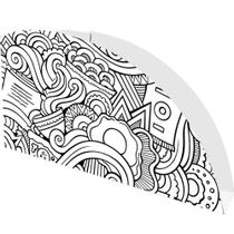 Embalagem Para Tapioca Branco e Preto 1000u