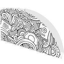 Embalagem Para Tapioca Branco e Preto 100un