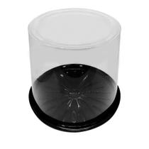 Embalagem para torta alta gourmet g58 com 5 unidades galvanotek