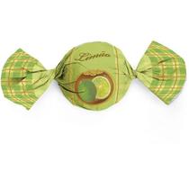 Embalagem para trufa/cone 15x16cm. limao sabores cromus