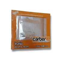 Embalagem para Trufão Incolor 20x18cm Carber c/100 un