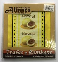 Embalagem para trufas Aliança 15x16cm 100un