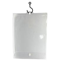 Embalagem Pendurar Multiuso 30 Un PVC Cristal c/ Botão 26x20 Embalagem Pendurar Multiuso 30 Un PVC Cristal c/ Botão 26x20