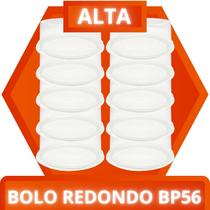 Embalagem Plástica Multiuso Redonda Para Bolo Modelo Bp56 Com 10 Unidades Embalagem Plástica Multiuso Redonda Para Bolo Modelo Bp56 Com 10 Unidades