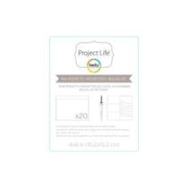 Embalagem Plástica para Fuse Tamanho 10,2x15,2cm Project Life