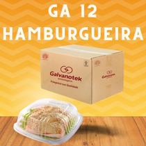 Embalagem Plástica Transparente Hambúrguer G-12 Cx C/100und Embalagem Plástica Transparente Hambúrguer G-12 Cx C/100und