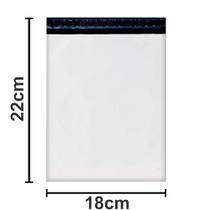 Embalagem PP Saco Plástico Envelope Segurança 18x22 500 Uni