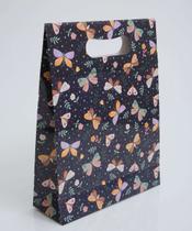 Embalagem Presente Sacola Estampa Borboletas Marisa-68079