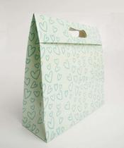 Embalagem Presente Sacola Estampa Corações Marisa-68047