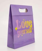 Embalagem Presente Sacola Estampa Frase Marisa-16234