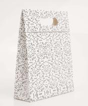 Embalagem Presente Sacola Estampa Geométrica Marisa-68033