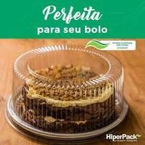 Embalagem Preta H50 para Tortas Alta Linha Cofeitaria. Cx. 30